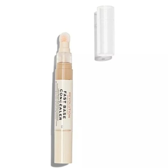 LOT OF 3 Makeup Revolution Fast Base Concealer C5 0.15 oz New Sealed - Picture 3 of 6